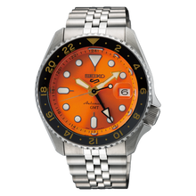 Load image into Gallery viewer, SEIKO 5 SPORTS ‘MIKAN ORANGE’ GMT SKX RE-INTERPRETATION - Orange - 42.5mm | SSK005K1