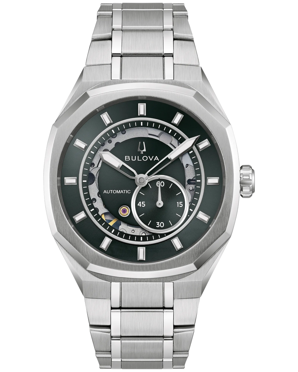 Bulova Surveyor Marc Anthony Automatic - Green | 96A346 – Assaleh