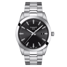 Load image into Gallery viewer, Tissot Gentleman Black Quartz | T1274101105100