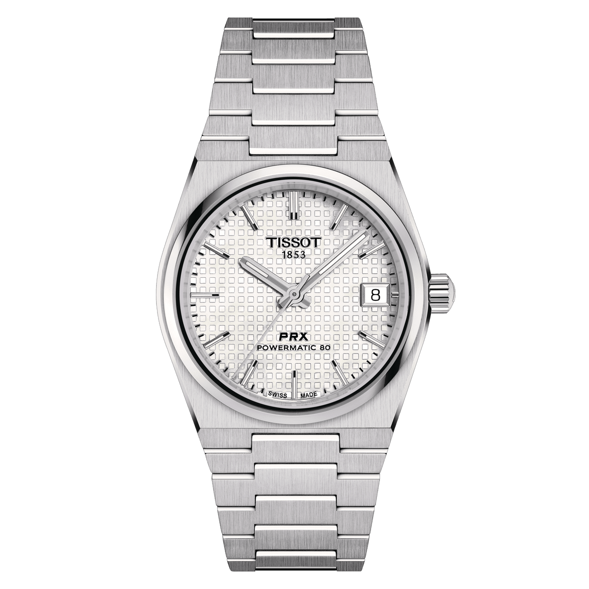 Tissot PRX Powermatic 80 white mother-of-pearl - 35mm | T1372071111100