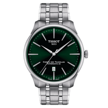 Load image into Gallery viewer, Tissot Chemin des Tourelles Powermatic 80 Green 42mm | T1394071109100