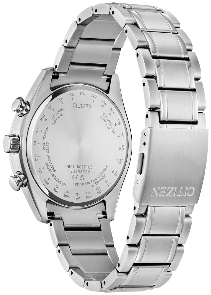 Citizen Tsuki-yomi ATOMIC TIMEKEEPING / SUPER TITANIUM - Red Citizen Tsuki-yomi ATOMIC TIMEKEEPING / SUPER TITANIUM - Red