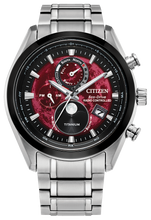 Load image into Gallery viewer, Citizen Tsuki-yomi ATOMIC TIMEKEEPING / SUPER TITANIUM - Red | BY1018-55X
