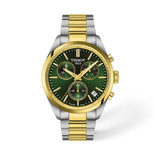 Charger l'image dans la galerie, Tissot PR100 Quartz Chrono - Green - Two-Tone | T1504172209100