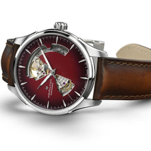 Load image into Gallery viewer, Hamilton JAZZMASTER OPEN HEART AUTO - 40mm - Burgundy | H32675570