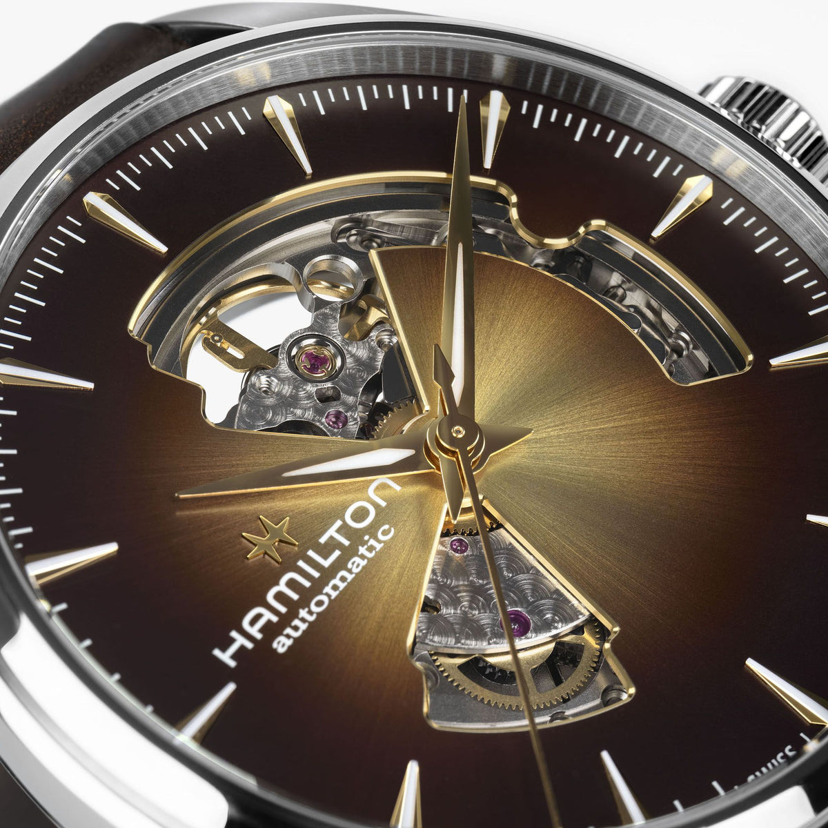 HAMILTON Open Heart 42mm クリーニング済【美品】 Hamilton Expands