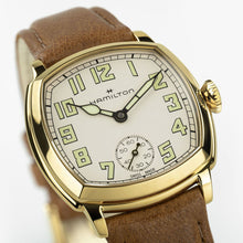 Load image into Gallery viewer, Hamilton AMERICAN CLASSIC Cushion Mechanical - 30mm x 30mm - Beige | H36119520
