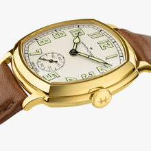 Load image into Gallery viewer, Hamilton AMERICAN CLASSIC Cushion Mechanical - 34mm x 34mm - Beige | H36139520