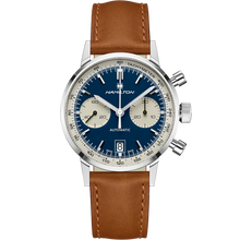 Load image into Gallery viewer, Hamilton AMERICAN CLASSIC INTRA-MATIC AUTO CHRONO - 40mm - Blue | H38416541