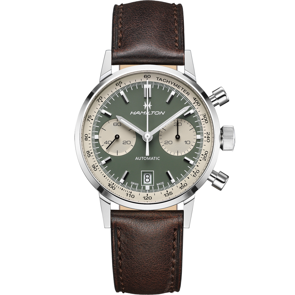 Hamilton AMERICAN CLASSIC INTRA-MATIC AUTO CHRONO - 40mm - Green