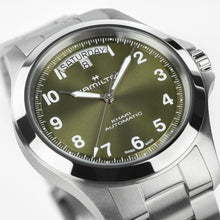 Load image into Gallery viewer, Hamilton Khaki Field King Day-Date AUTO - 40mm - Green | H64475160