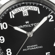 Load image into Gallery viewer, Hamilton Khaki Field King Day-Date AUTO - 40mm - Black | H64475531