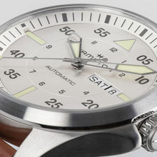 Load image into Gallery viewer, Hamilton KHAKI AVIATION PILOT DAY DATE AUTO - 42mm - Silver | H64635550
