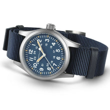 Charger l'image dans la galerie, Hamilton KHAKI FIELD MECHANICAL 38mm - Blue | H69439940