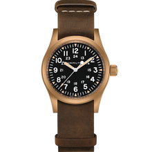 Load image into Gallery viewer, Hamilton KHAKI FIELD MECHANICAL BRONZE - 38mm - Black | H69459530