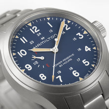 Charger l'image dans la galerie, Hamilton KHAKI FIELD Mechanical Power Reserve - Blue - 40mm | H69509140