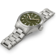 Charger l'image dans la galerie, Hamilton KHAKI FIELD Mechanical Power Reserve - Green - 40mm | H69509160