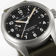Load image into Gallery viewer, Hamilton KHAKI FIELD Mechanical Power Reserve - Black - 40mm | H69509930