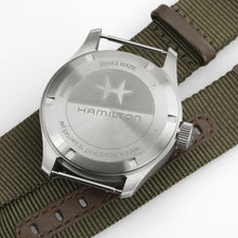 Load image into Gallery viewer, Hamilton KHAKI FIELD Mechanical Power Reserve - Green - 40mm | H69509960