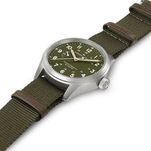 Load image into Gallery viewer, Hamilton KHAKI FIELD Mechanical Power Reserve - Green - 40mm | H69509960