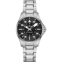 Load image into Gallery viewer, Hamilton KHAKI AVIATION PILOT DAY DATE AUTO - 36mm - Black | H76215130