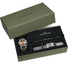 Charger l'image dans la galerie, Hamilton AMERICAN CLASSIC INTRA-MATIC CHRONOGRAPH H - 40mm - Brown | H38429591