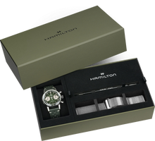 Charger l'image dans la galerie, Hamilton AMERICAN CLASSIC INTRA-MATIC CHRONOGRAPH H - 40mm - Green | H38429861