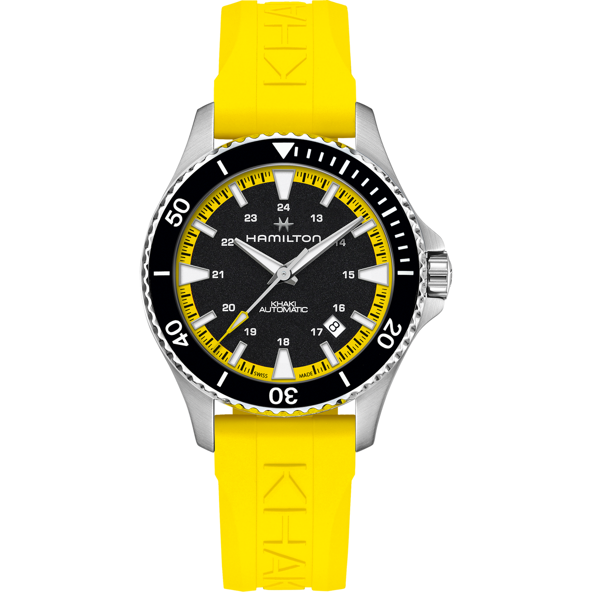 Hamilton KHAKI NAVY SCUBA AUTO | H82395332 – Assaleh Joailleries