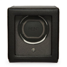 Charger l'image dans la galerie, WOLF - Cub Single Watch Winder with Cover - Black | 461103