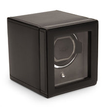Charger l'image dans la galerie, WOLF - Cub Single Watch Winder with Cover - Black | 461103