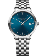 Load image into Gallery viewer, Raymond Weil Toccata Men's Classic Blue Dial Stainless Steel Quartz Watch, 39 mm | 5485-ST-50001