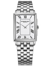 Load image into Gallery viewer, Raymond Weil Toccata Men's Classic Rectangular Stainless Steel Watch | 5425-ST-00300