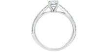 Load image into Gallery viewer, Solitaire Ring | 14kt White Gold | 0.51ct Lab Grown Diamond (total 0.71ct)
