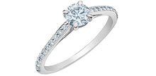 Load image into Gallery viewer, Solitaire Ring | 14kt White Gold | 0.51ct Lab Grown Diamond (total 0.71ct)