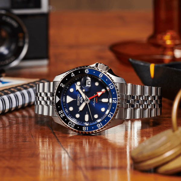 Seiko 5 Sports GMT SSK003K1 Black Grape