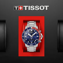 Charger l'image dans la galerie, Tissot Seastar 1000 Quartz Chronograph Blue-Red | T1204171104103