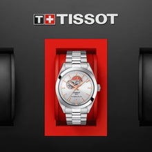 Load image into Gallery viewer, Tissot Gentleman Powermatic Silver 80 Open Heart | T1274071103101