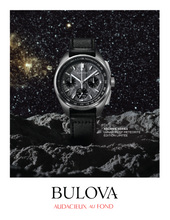 Charger l&#39;image dans la galerie, Bulova Lunar Pilot Meteorite Quartz chrono | 96A312
