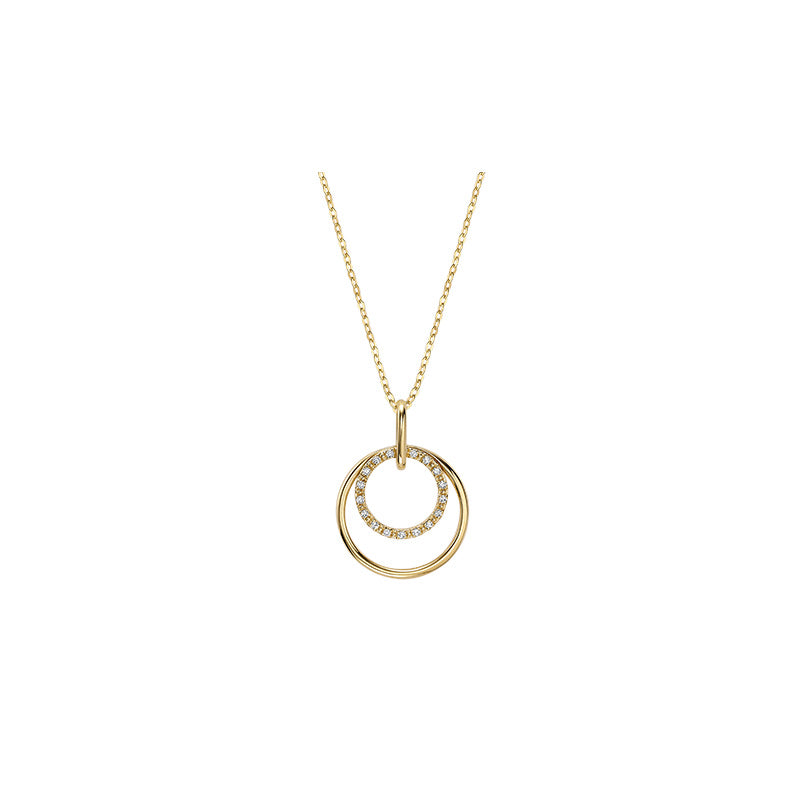 Pendant and Chain |  10kt Gold | Diamonds | 09-0410SE2Y