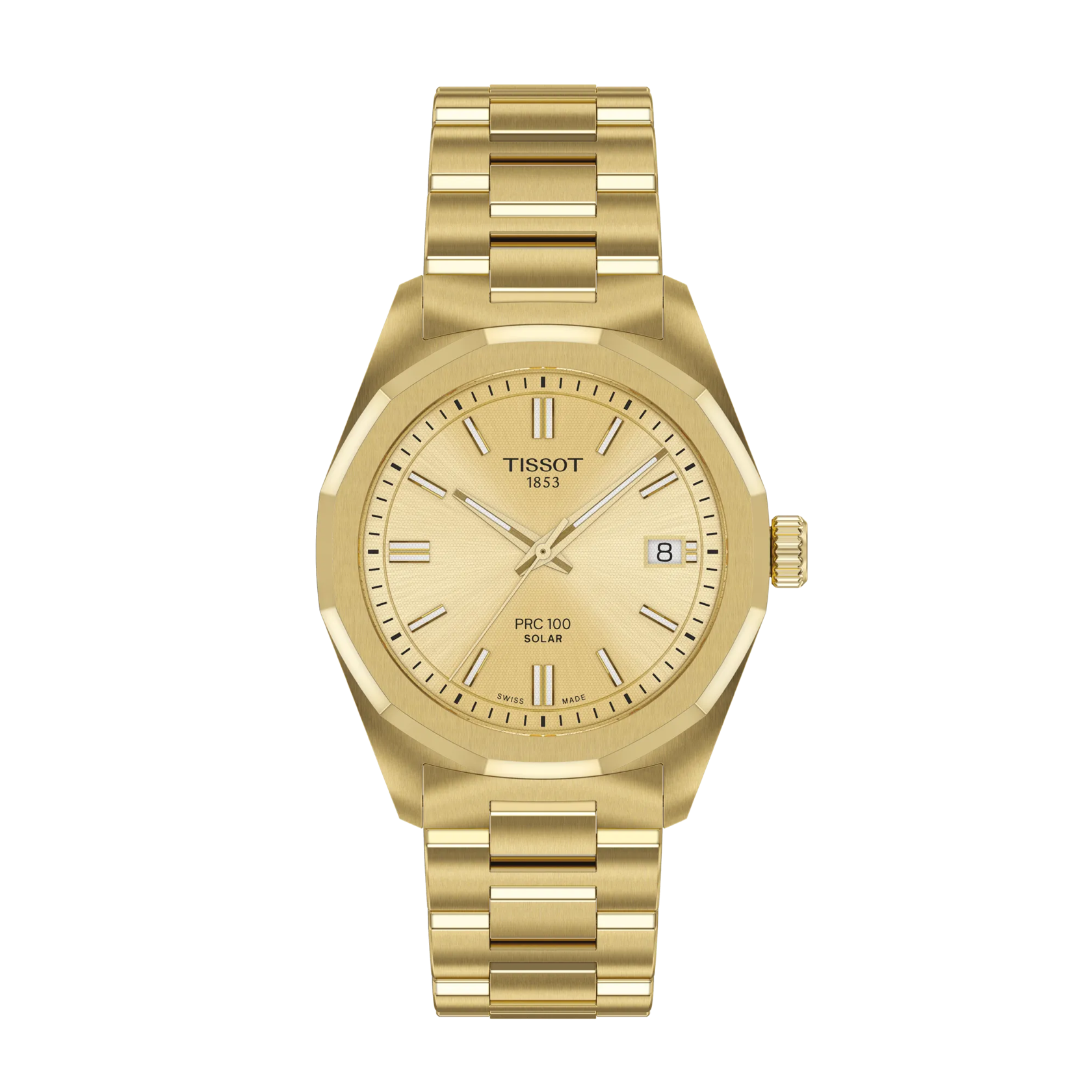 Tissot PRC 100 Solar 34mm - Champagne | T1518223302100 – Assaleh
