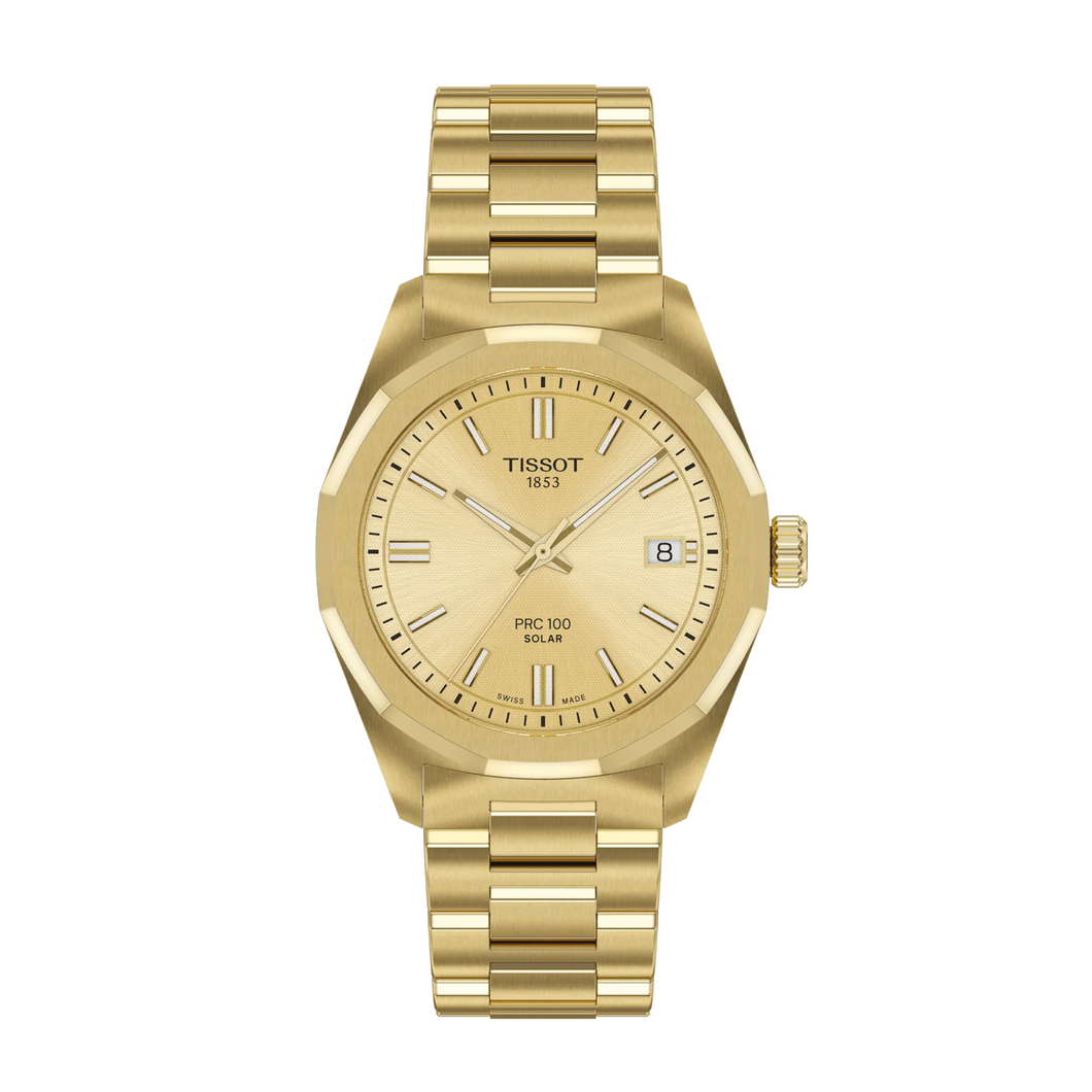 Tissot PRC 100 Solar 34mm - Champagne |  T1518223302100