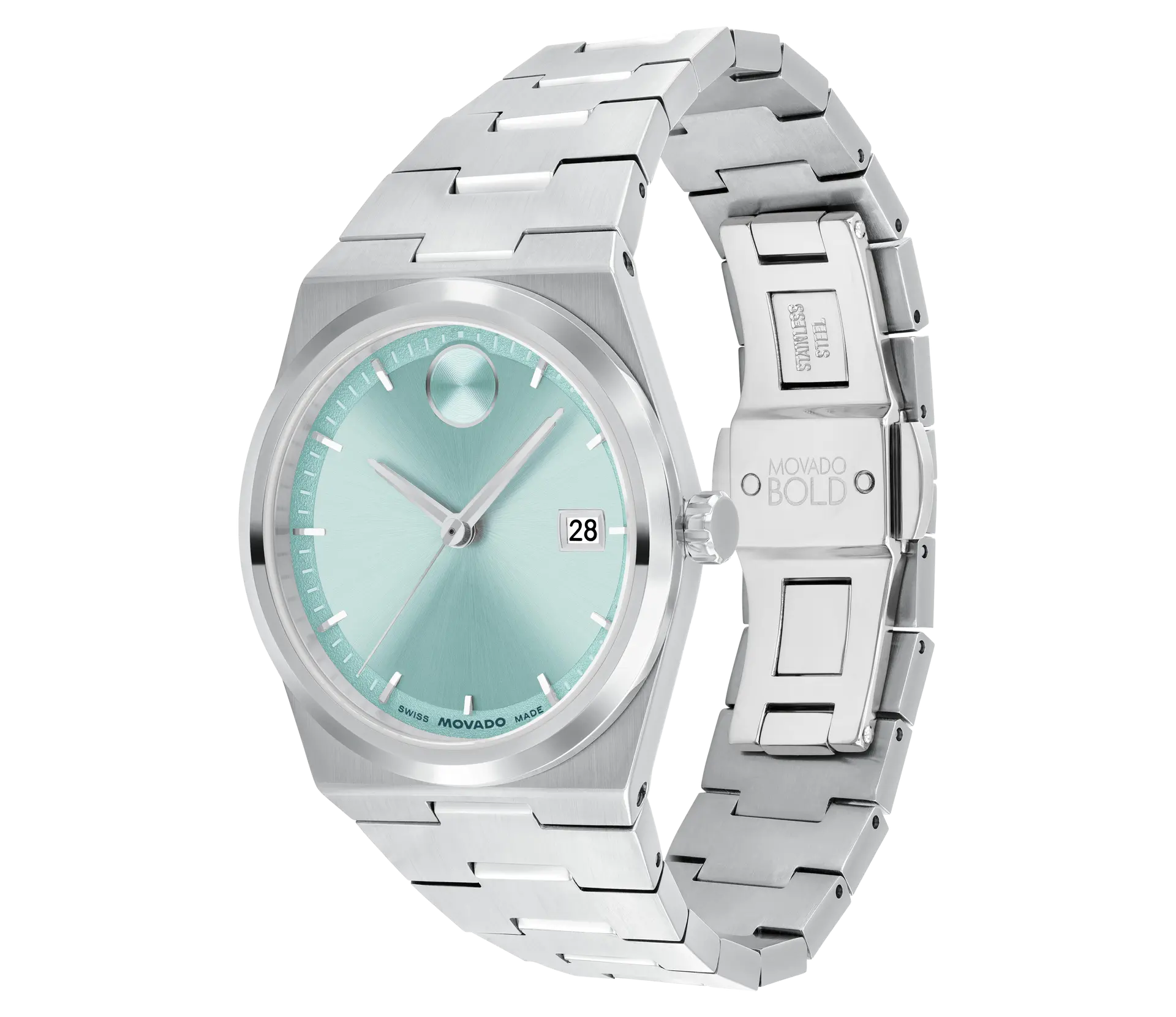 Load image into Gallery viewer, Movado Bold Quest blue seafoam - 35mm | 3801186