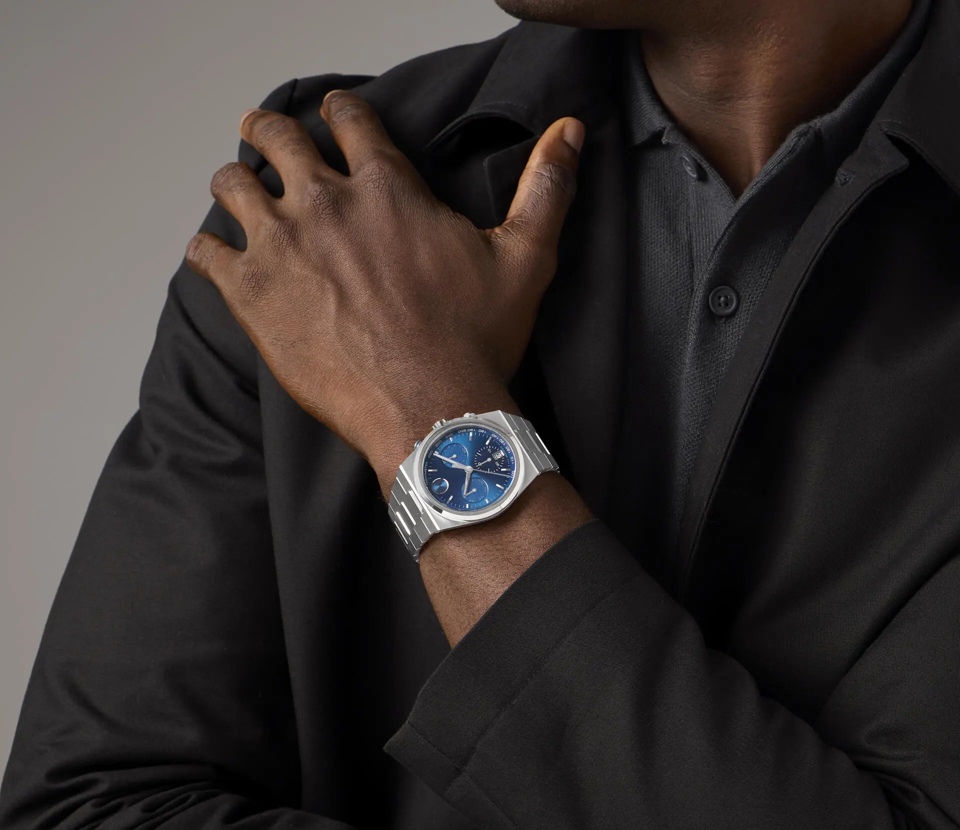 Load image into Gallery viewer, Movado Bold Quest Blue Chrono Quartz- 42mm | 3601199