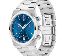 Load image into Gallery viewer, Movado Bold Quest Blue Chrono Quartz- 42mm | 3601199
