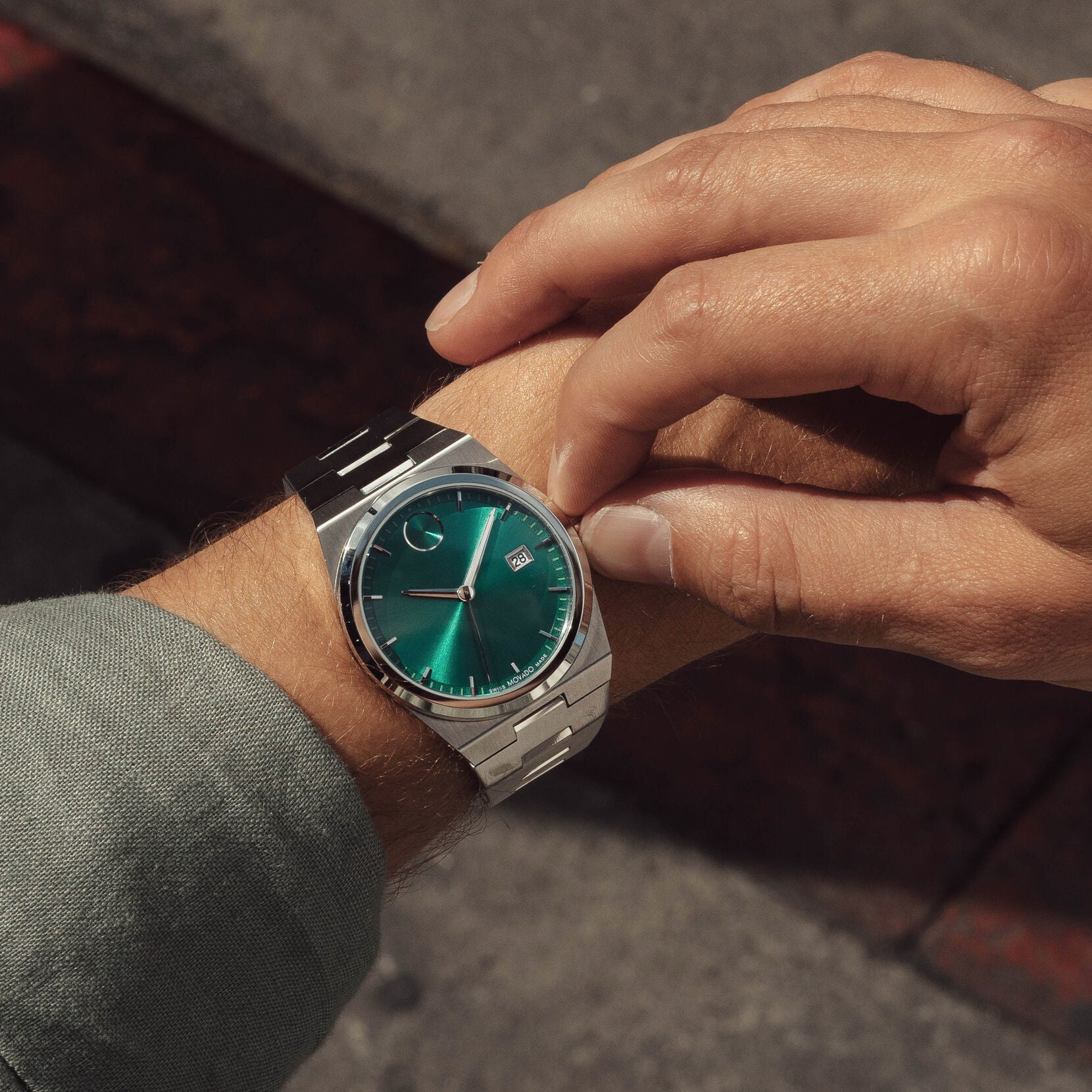 Load image into Gallery viewer, Movado Bold Quest Green - 40mm | 3601222