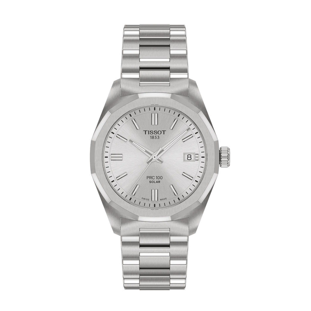 Tissot PRC 100 Solar 34mm - Silver |  T1518221103100