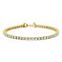 Load image into Gallery viewer, Tennis Bracelet - Lab Grown Diamonds - 10 Yellow Gold | 5.00ct Total | BBR1097/5-10
