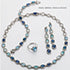 Bracelet 10kt White Gold - Diamond & Blue Topaz | DX801WBT