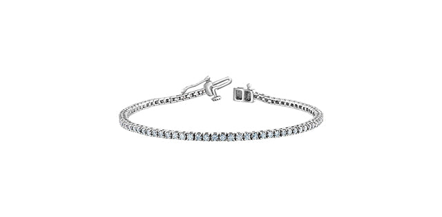 Tennis Bracelet - Lab Grown Diamonds - 14 White Gold | 2.00ct Total