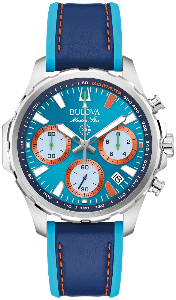 Bulova MARINE STAR - E1 Team Miami - Chrono | 96B460